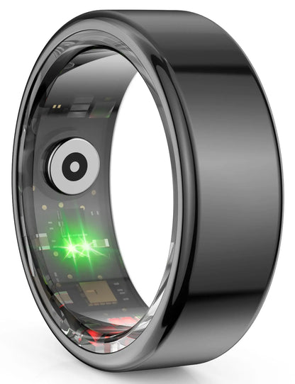 Smart Rings, Fitness Trackers, Sleep Tracking Wearable, Heart Rate, Sphygmometer, Bloosphygmometer, Blood Oxygen, IP68 Waterproo