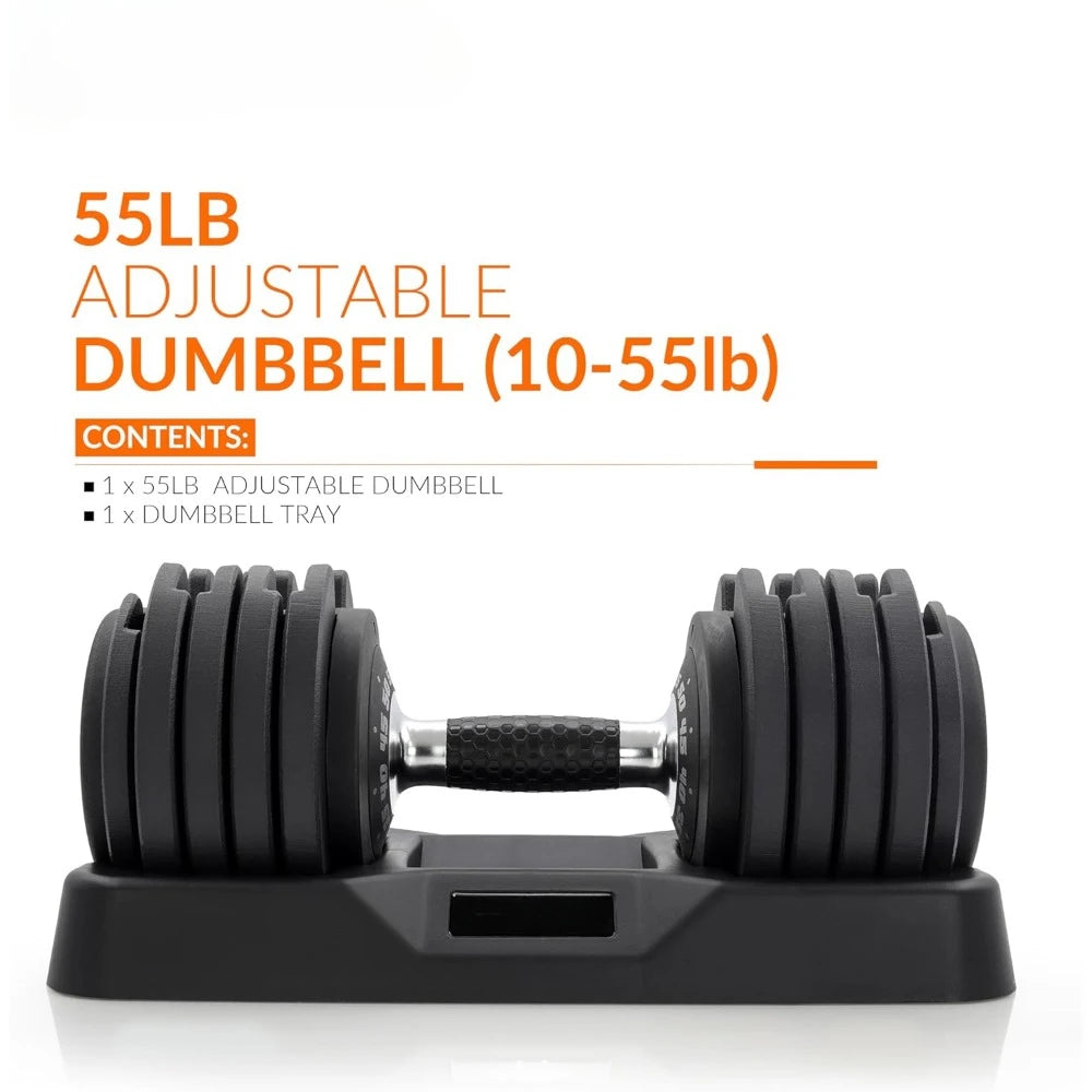 Dumbbell Adjustable Weight Lifting Fitness Equipment with Copying Full Rotating Handle Fitness Exercise Fitness Equipment